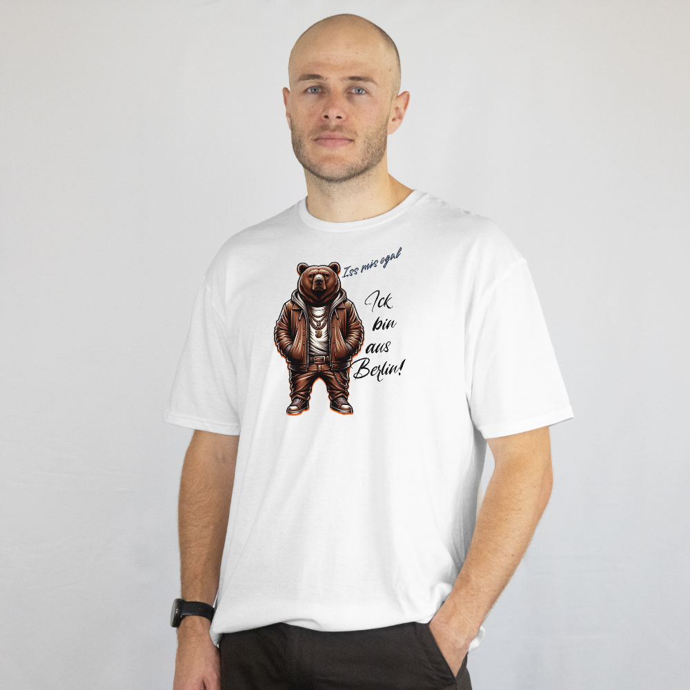 Iss mir egal Unisex T-Shirt aus Bio-Baumwolle Creator 2.0